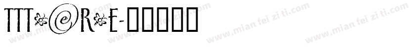 TTTsarsE字体转换