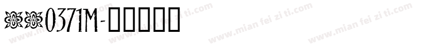 tt0371m字体转换