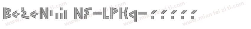 BeteNoirNf-lPKq字体转换