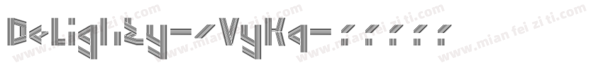 Delighty-ZVyKq字体转换