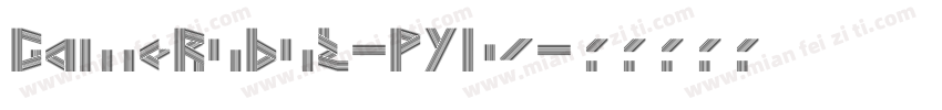 GameRobot-PY6Z字体转换
