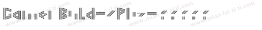 GamerBold-ZP6z字体转换