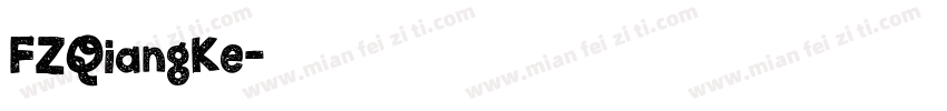 FZQiangKe字体转换