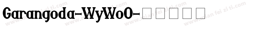 Garangoda-WyWoO字体转换