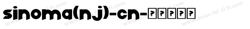 sinoma(nj)-cn字体转换