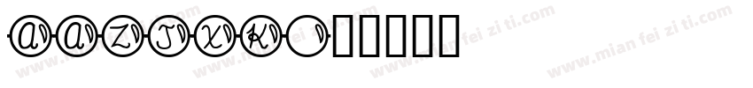 AaZJXK字体转换