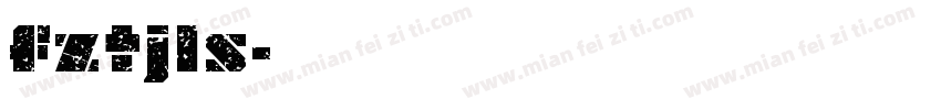 fztjls字体转换