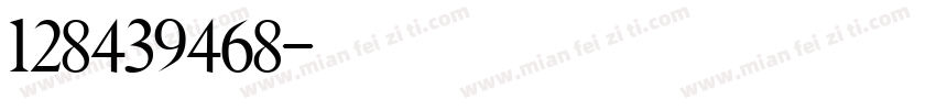 128439468字体转换
