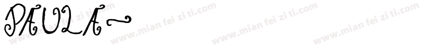 Paula字体转换