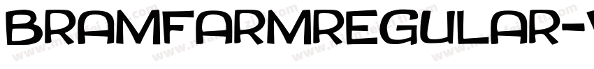 BramfarmRegular-WjRz字体转换