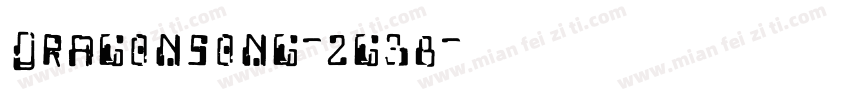 Dragonsong-2g38字体转换
