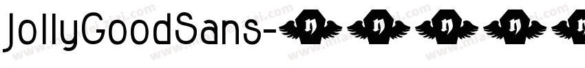 JollyGoodSans字体转换