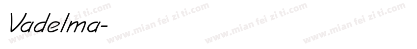 Vadelma字体转换