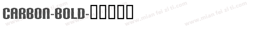 Carbon-Bold字体转换