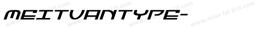 MEITUANTYPE字体转换