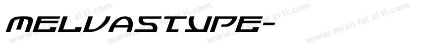 Melvastype字体转换