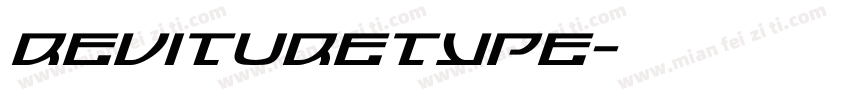 revituretype字体转换