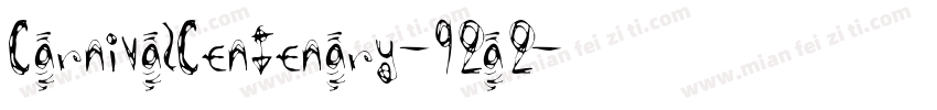 CarnivalCentenary-92a2字体转换