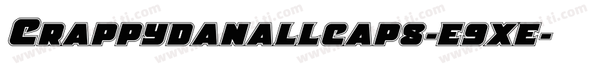 Crappydanallcaps-e9xe字体转换