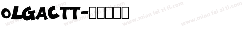 OlgaCTT字体转换