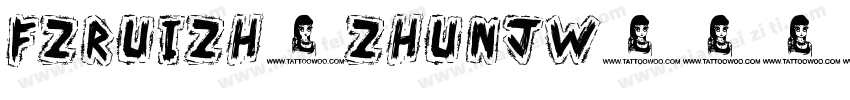 FZRUIZH_ZHUNJW字体转换