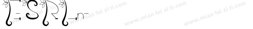 ESRLn字体转换