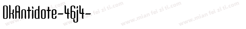 DkAntidote-46j4字体转换