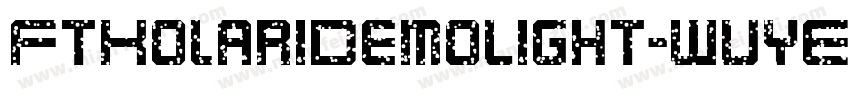 FtKolariDemoLight-WVyE字体转换