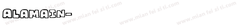 Alamain字体转换