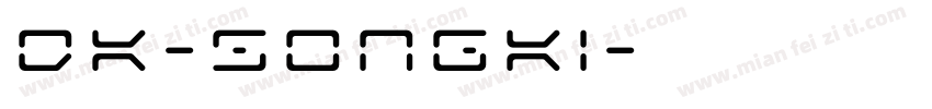 dk-songki字体转换