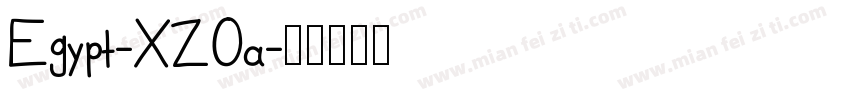 Egypt-XZOa字体转换
