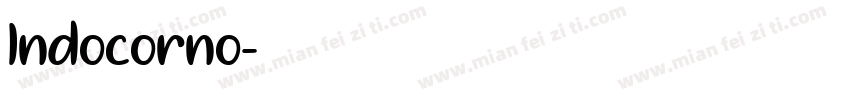 Indocorno字体转换