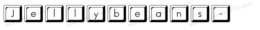 Jellybeans字体转换