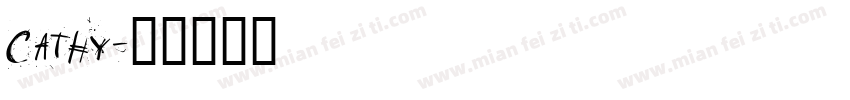Cathy字体转换