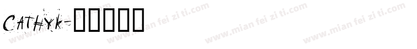Cathyk字体转换