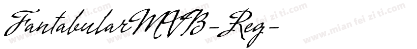FantabularMVB-Reg字体转换