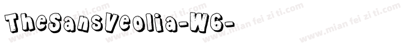 TheSansVeolia-W6字体转换
