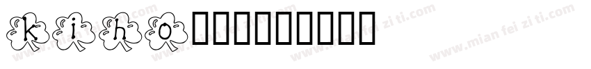kiho448字体转换