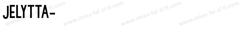 Jelytta字体转换