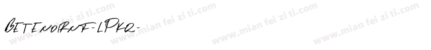 BeteNoirNf-lPKq字体转换