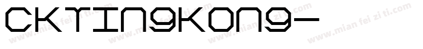 CKTingKong字体转换