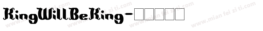 KingWillBeKing字体转换
