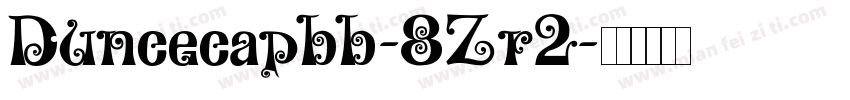 Duncecapbb-8Zr2字体转换