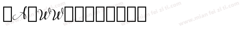 渝A7WW58字体转换