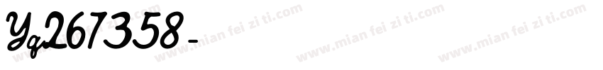 Yq267358字体转换