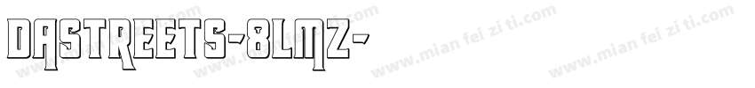 DaStreets-8LmZ字体转换