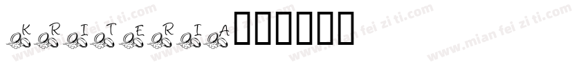 Kriteria字体转换