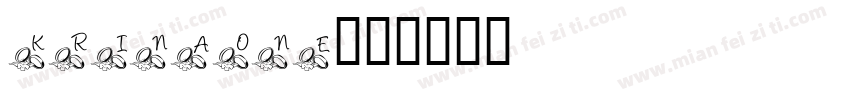 krinaone字体转换