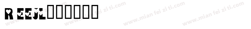 reejl字体转换