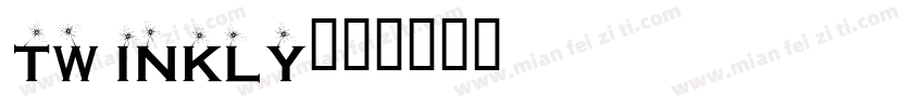 Twinkly字体转换
